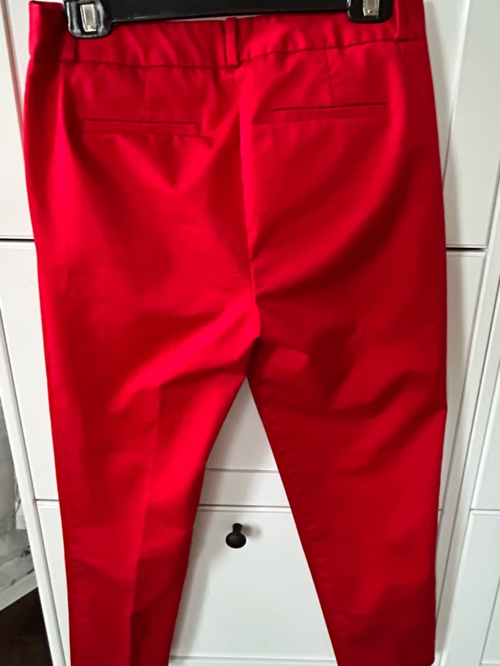 Liz Claiborne Red Women’s Slim Fit Ankle Pants - Picture 5 of 6